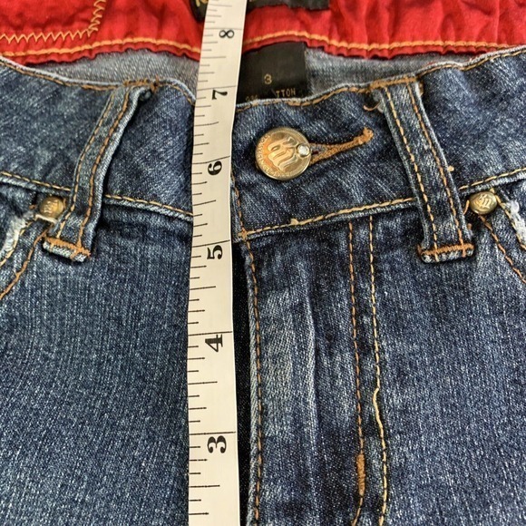 RocaWear Vintage Capri Denim Stretch Jeans 3 Y2K 90’s‎ Stretch Hip Hop Trendy - Picture 8 of 9